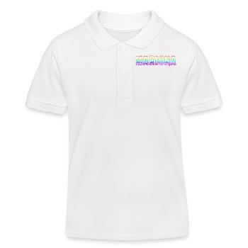 Mariona RS Rainbow - Kids Organic Polo Shirt by Stanley/Stella - white - Front