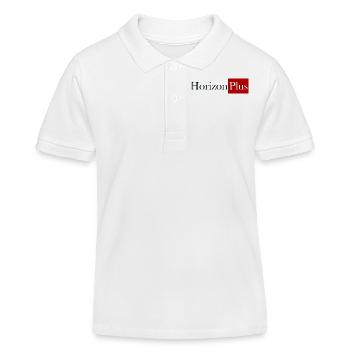 horizon plus - Polo enfant bio Stanley/Stella - blanc - Devant
