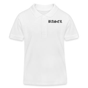 Basel - Kinder Organic Poloshirt Mini Sprinter von Stanley/Stella - Weiß - Vorne