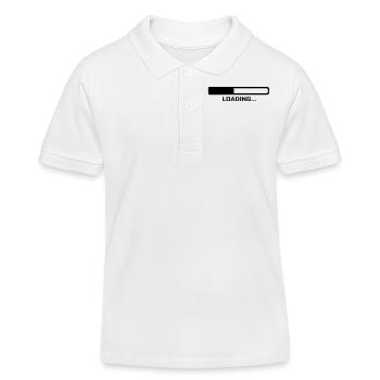 Loading - Ordinateur - Polo enfant bio Stanley/Stella - blanc - Devant