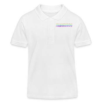 Francisco RS Arc-en-ciel - Polo enfant bio Stanley/Stella - blanc - Devant
