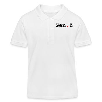 Gen. Z - Polo enfant bio Stanley/Stella - blanc - Devant