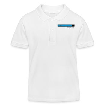 loading / loading bar / pc / download - Kids Organic Polo Shirt by Stanley/Stella - white - Front