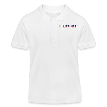 Drapeau Philippines - Polo enfant bio Stanley/Stella - blanc - Devant