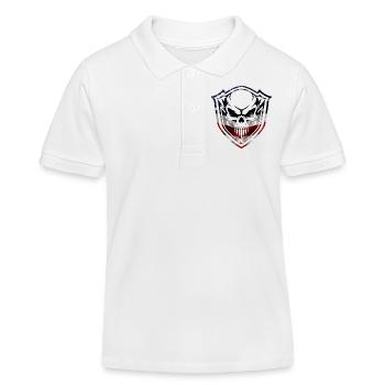 Armée, Guerre, Militaire, Uniforme, Force, Soldat Camouflage - Polo enfant bio Stanley/Stella - blanc - Devant