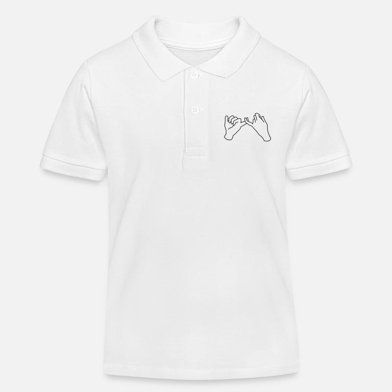 Freundschaft - Kinder Organic Poloshirt Mini Sprinter von Stanley/Stella - Weiß
