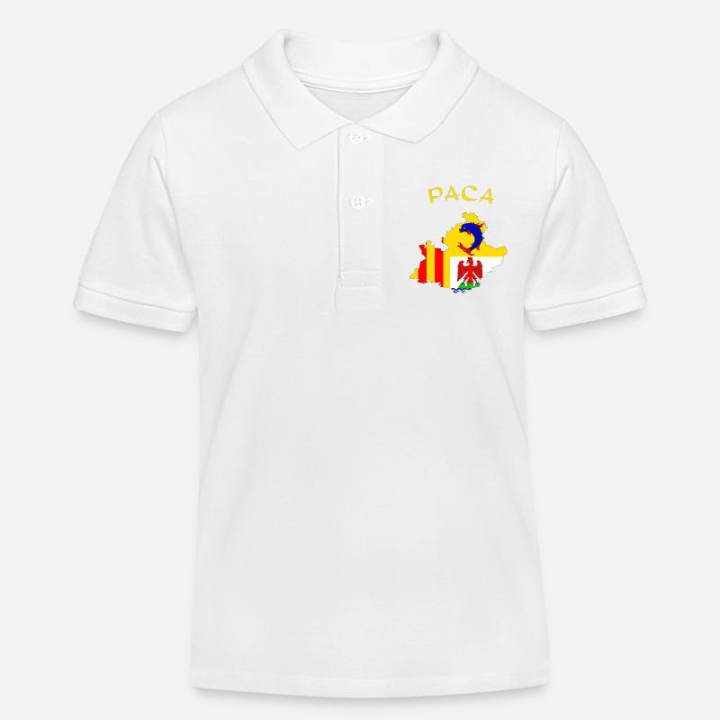 PACA - Kinder Organic Poloshirt Mini Sprinter von Stanley/Stella - Weiß