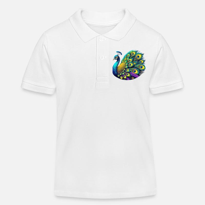 Paon - Polo enfant bio Stanley/Stella - blanc
