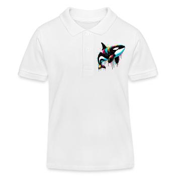 Orque - Polo enfant bio Stanley/Stella - blanc - Devant