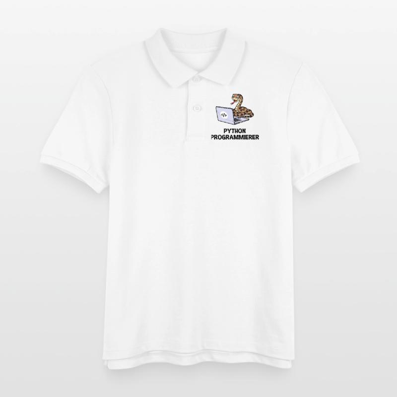 Programmer Computer Code Developer Statement Kids Organic Polo Shirt by Stanley/Stella