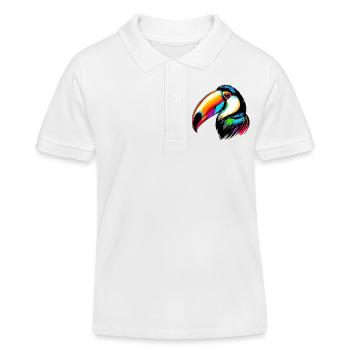 Toucan - Polo enfant bio Stanley/Stella - blanc - Devant