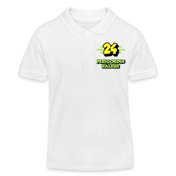 Complaining Périgordin - Kids Organic Polo Shirt by Stanley/Stella - white - Front