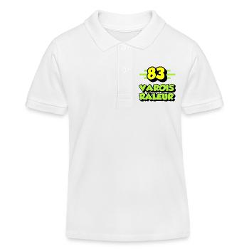 Complaining Var - Kids Organic Polo Shirt by Stanley/Stella - white - Front