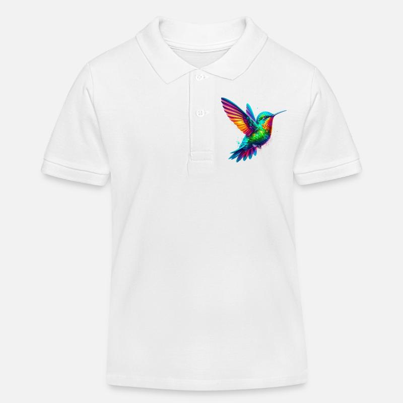 Colibri - Polo enfant bio Stanley/Stella - blanc