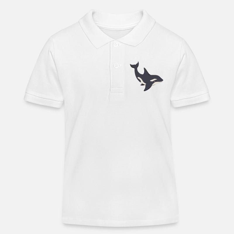 Orque - Polo enfant bio Stanley/Stella - blanc