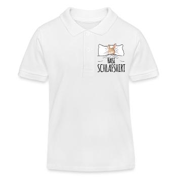 T-shirt de nuit Bunny - Polo enfant bio Stanley/Stella - blanc - Devant
