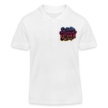 Schlager Maus - Schlagermaus - Schlagermusik - Polo enfant bio Stanley/Stella - blanc - Devant