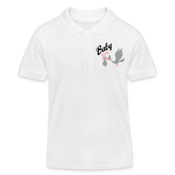 grossesse - Polo enfant bio Stanley/Stella - blanc - Devant