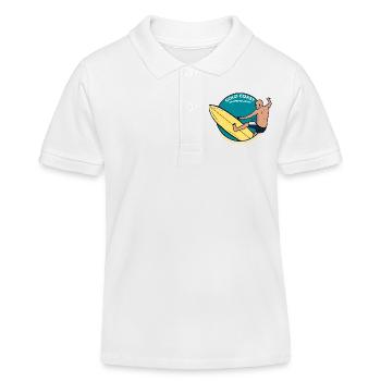 Le vivaneau de la Gold Coast Queensland Rocks Surf Tropical - Polo enfant bio Stanley/Stella - blanc - Devant