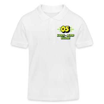 High Alpine Complainer - Kids Organic Polo Shirt by Stanley/Stella - white - Front