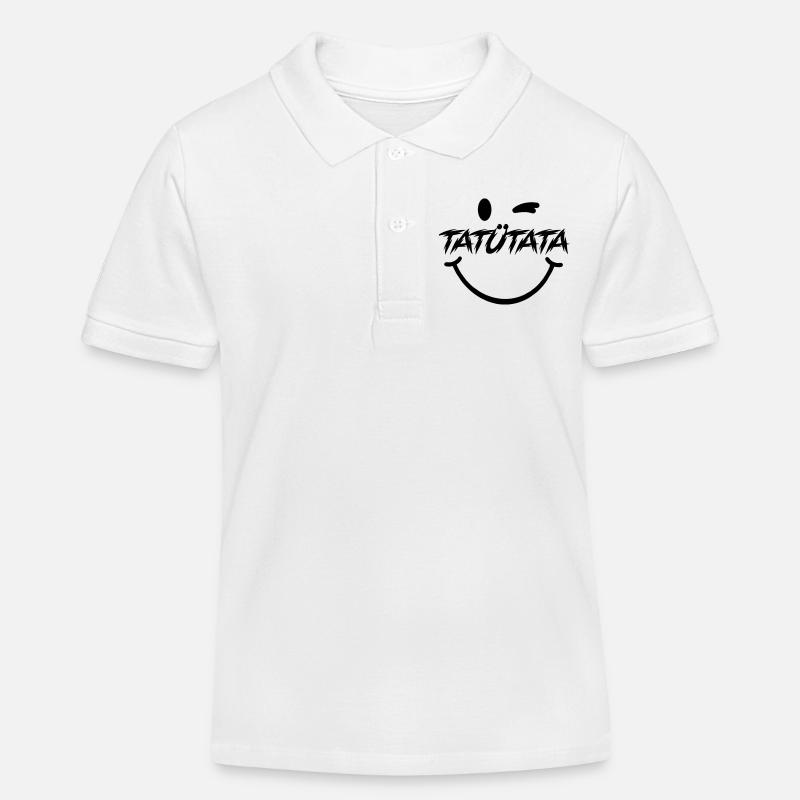 Tatuetata - Polo enfant bio Stanley/Stella - blanc