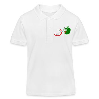 Fruit - Kids Organic Polo Shirt by Stanley/Stella - white - Front