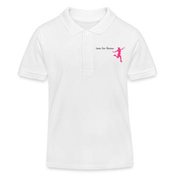 sport - Polo enfant bio Stanley/Stella - blanc - Devant