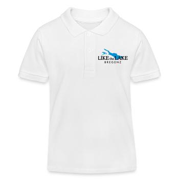 Like the Lake - Bregenz am Bodensee - Kinder Organic Poloshirt Mini Sprinter von Stanley/Stella - Weiß - Vorne