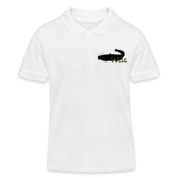 Wels - Kinder Organic Poloshirt Mini Sprinter von Stanley/Stella - Weiß - Vorne