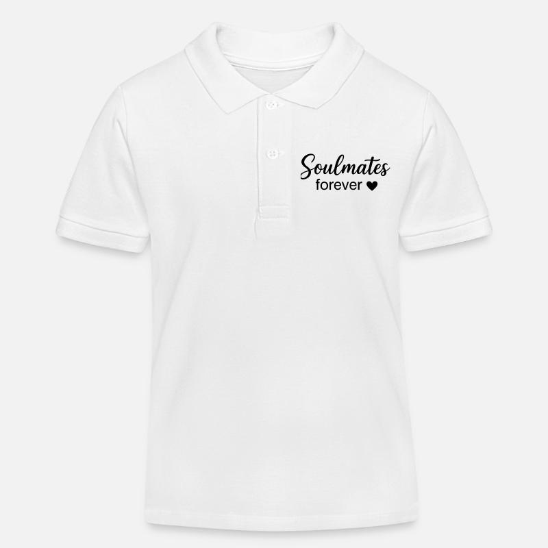 Âmes éternelles Boho Scripture Design - Polo enfant bio Stanley/Stella - blanc