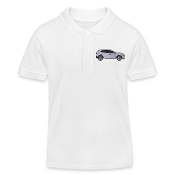 Voiture - Polo enfant bio Stanley/Stella - blanc - Devant