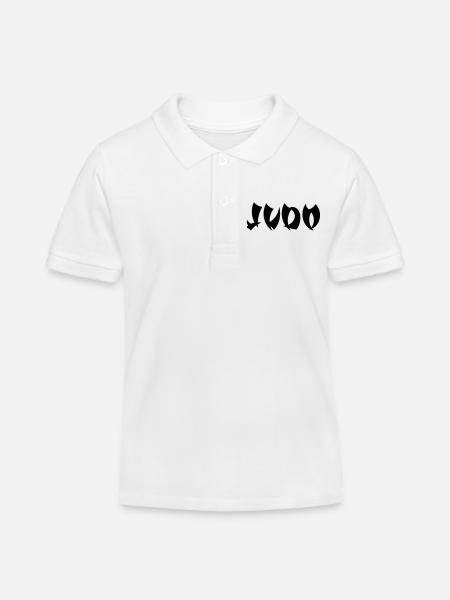 judo - Polo enfant bio Stanley/Stella - blanc