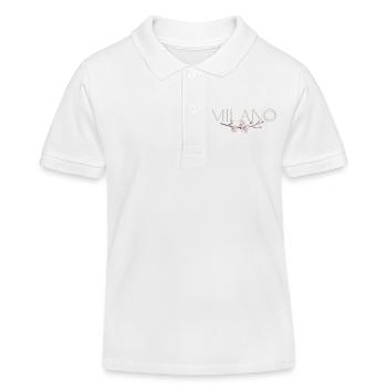 MILANO – Blossom Chic - Kinder Organic Poloshirt Mini Sprinter von Stanley/Stella - Weiß - Vorne