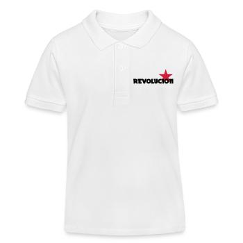 [ Revolucion ] - Polo enfant bio Stanley/Stella - blanc - Devant