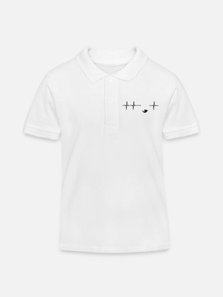 Parachute jumper impulsion - Polo enfant bio Stanley/Stella - blanc