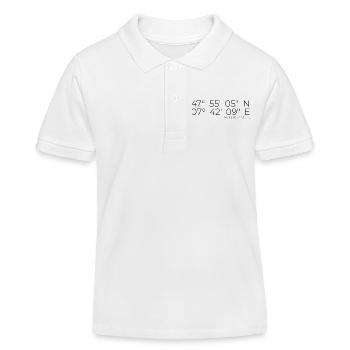Coordinates Bad Krozingen - Kids Organic Polo Shirt by Stanley/Stella - white - Front