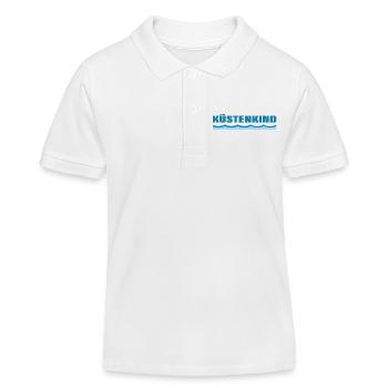 KÜSTENKIND - Kinder Organic Poloshirt Mini Sprinter von Stanley/Stella - Weiß - Vorne