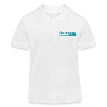 KÜSTENKIND - Kinder Organic Poloshirt Mini Sprinter von Stanley/Stella - Weiß - Vorne