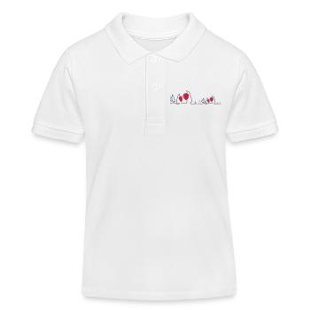 Regatta Skyline Voiliers Voiliers - Polo enfant bio Stanley/Stella - blanc - Devant