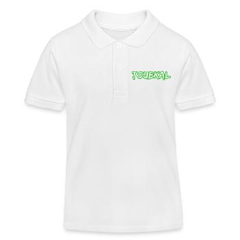 Toubkal as a trekking - Kids Organic Polo Shirt by Stanley/Stella - white - Front