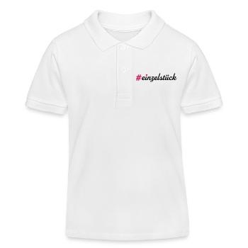 Einzelstück - Kinder Organic Poloshirt Mini Sprinter von Stanley/Stella - Weiß - Vorne