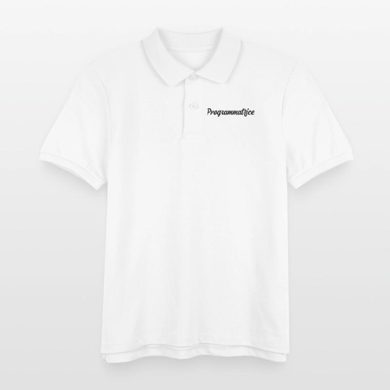 Programmatrice Informatique Code Développeuse Web Polo enfant bio Stanley/Stella