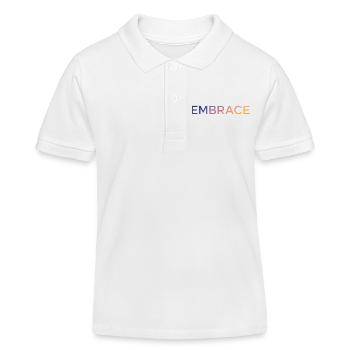 Embrace - Kids Organic Polo Shirt by Stanley/Stella - white - Front