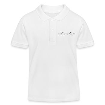 Adventure - Kids Organic Polo Shirt by Stanley/Stella - white - Front