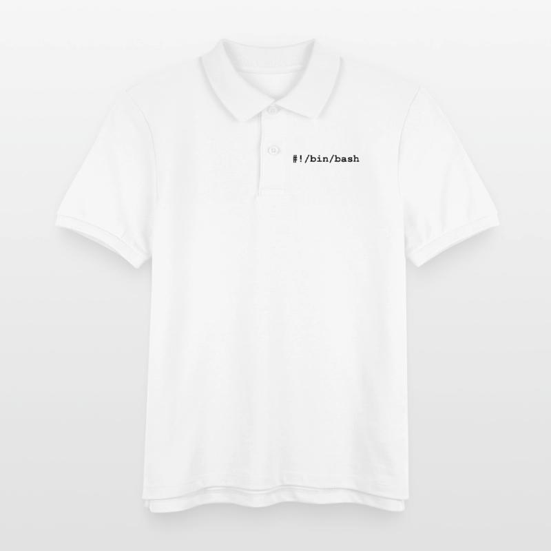 Bash / Bourne-Again Shell in Linux and Unix Kids Organic Polo Shirt by Stanley/Stella