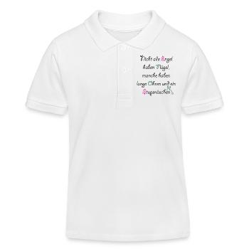 Hase - Kinder Organic Poloshirt Mini Sprinter von Stanley/Stella - Weiß - Vorne