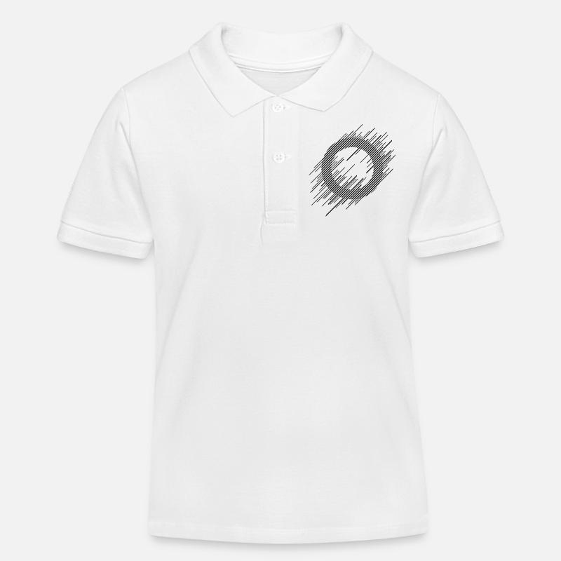 ray Cercle - Polo enfant bio Stanley/Stella - blanc
