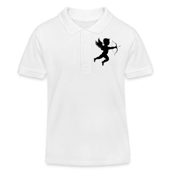 Martin74s Cupid Silhouette - Polo enfant bio Stanley/Stella - blanc - Devant