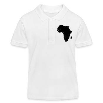 afrika - Kinder Organic Poloshirt Mini Sprinter von Stanley/Stella - Weiß - Vorne