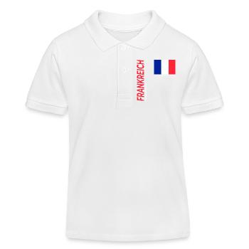Marseille - Kinder Organic Poloshirt Mini Sprinter von Stanley/Stella - Weiß - Vorne